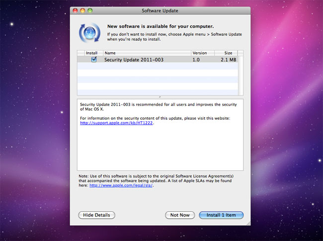 Update Mac Os X Software To 10.6